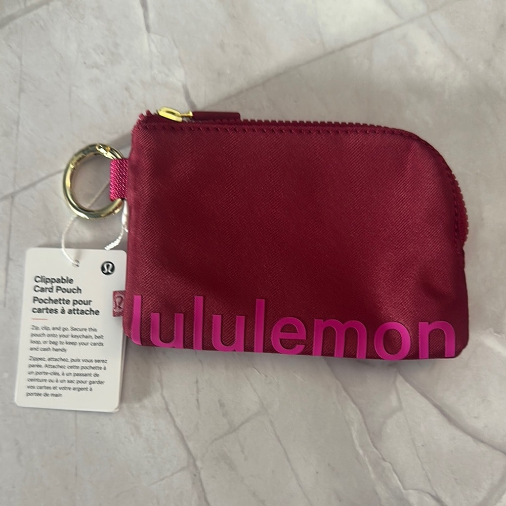 Lululemon Clippable Card Pouch